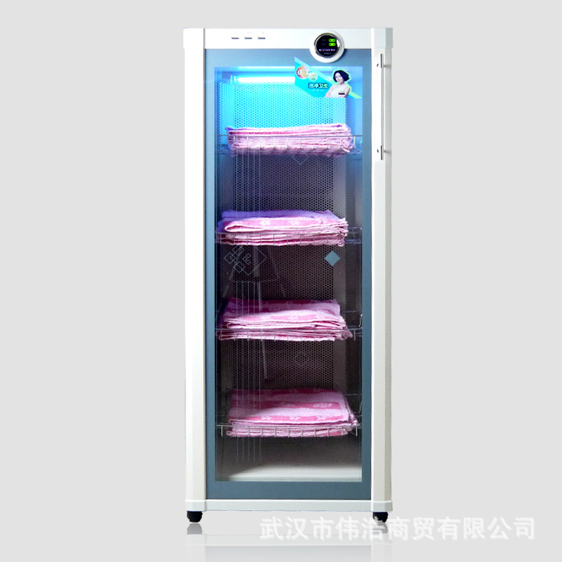 康星300L紫外線臭氧低溫熱風循環(huán)毛巾衣服密胺餐具商用大消毒柜