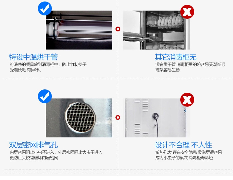 廠家直銷立式單門高溫 消毒柜 家用酒店學校食堂商用 消毒柜67升