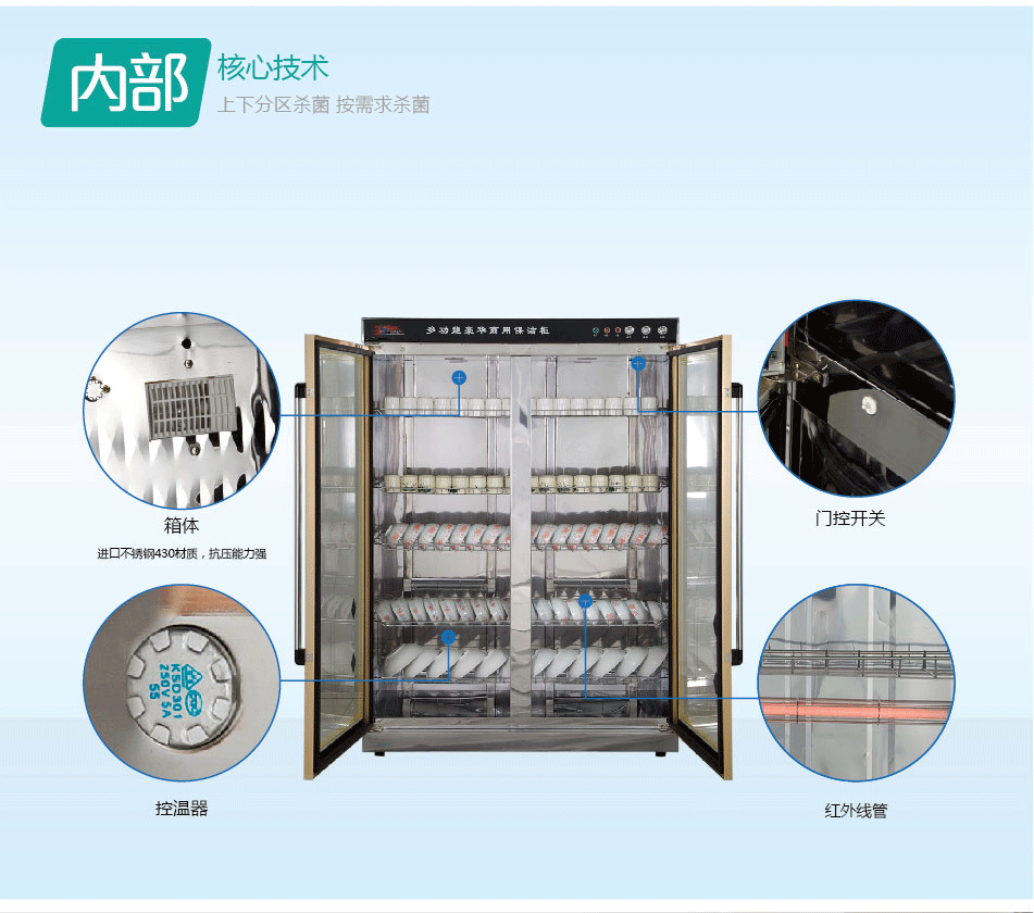 康旺YTP910A中溫商用 立式消毒柜 飯?zhí)貌蛷d酒店專供款 一件代發(fā)