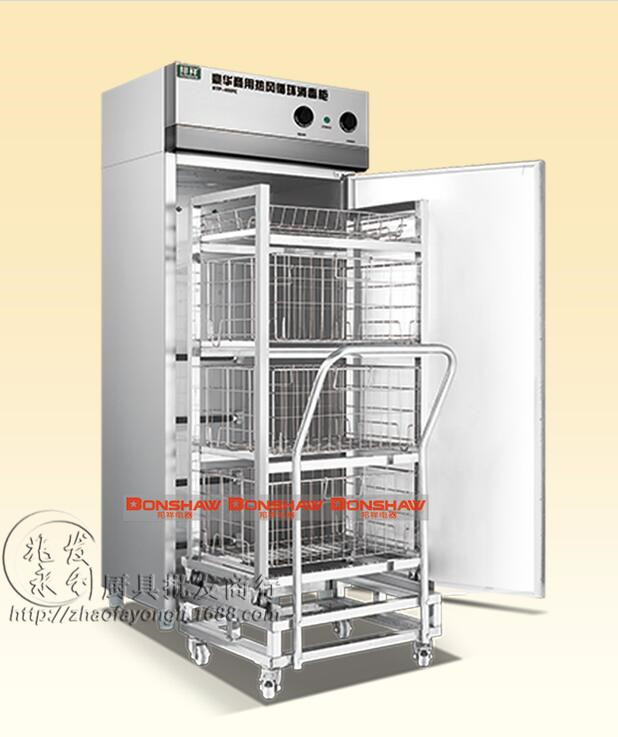 【豪華型熱風循環(huán)】商用帶推車消毒柜 RTP-400FC 筷子分餐盤