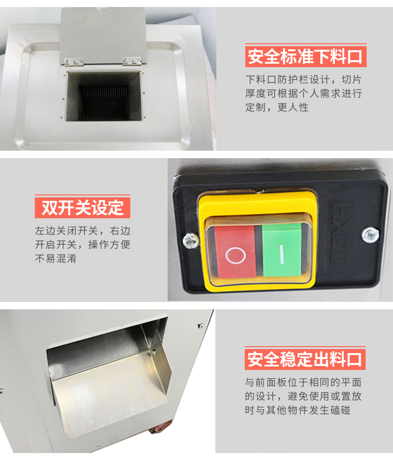 商用立式絞切兩用機 切鮮肉片機 多功能不銹鋼絞肉機