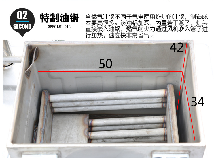 福家寶588商用京式燃氣爆烤鴨爐炸鴨爐炸雞茶油鴨饞嘴鴨蒸香鴨機