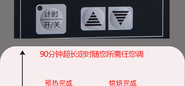 樂創(chuàng) 烤箱商用二層四盤大型烤爐蛋糕面包披薩烘爐雙層焗爐 電烤箱