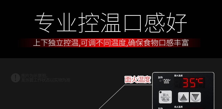 樂創 烤箱商用烤爐單層一層一盤蛋糕面包大烘爐微電腦 披薩電烤箱