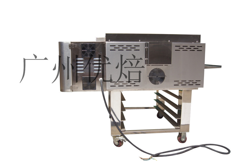 k 商用鏈式比薩烤爐 披薩鏈式烤箱 履帶式雙層烤爐 披薩爐廠家