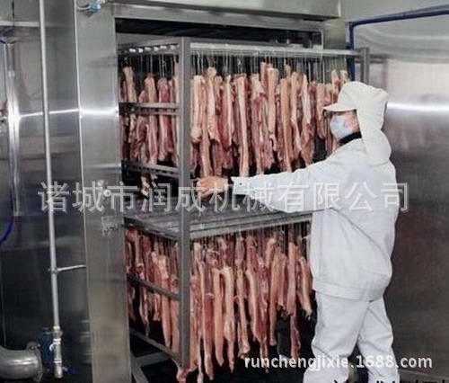 煙熏香腸設備 自動化溫控熏雞爐 臘肉烘干機商用