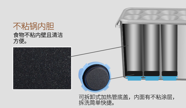 商用煎烤機 蛋腸機 雞蛋卷機電烤爐蛋包腸機全自動爆腸烤腸機工廠