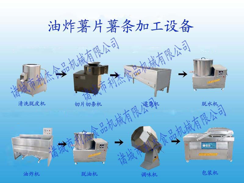 【商用】小型不銹鋼薯片成套加工設(shè)備 油炸薯片薯?xiàng)l機(jī)