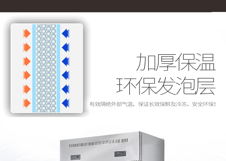 lecon/樂創(chuàng) LC-SMBG01 商用冰柜立式四六門冷柜冷藏冷凍保鮮 廠家