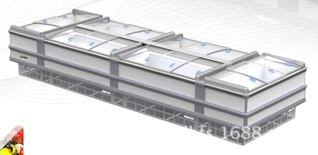 臥式島柜 冷凍冰柜 低溫柜 超市展示柜設備