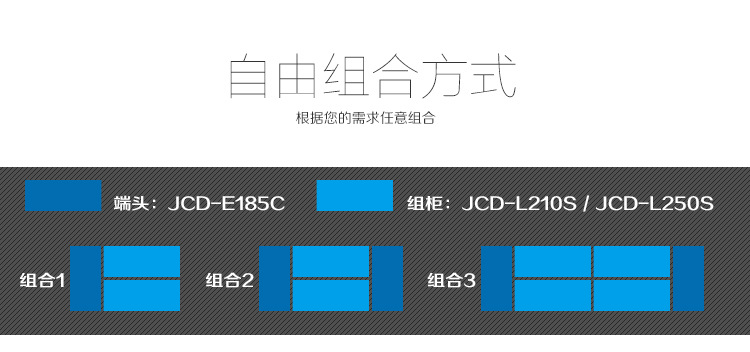 直冷無霜組合島柜速凍超市臥式保鮮冰柜商用冷凍冷藏丸餃子展示柜