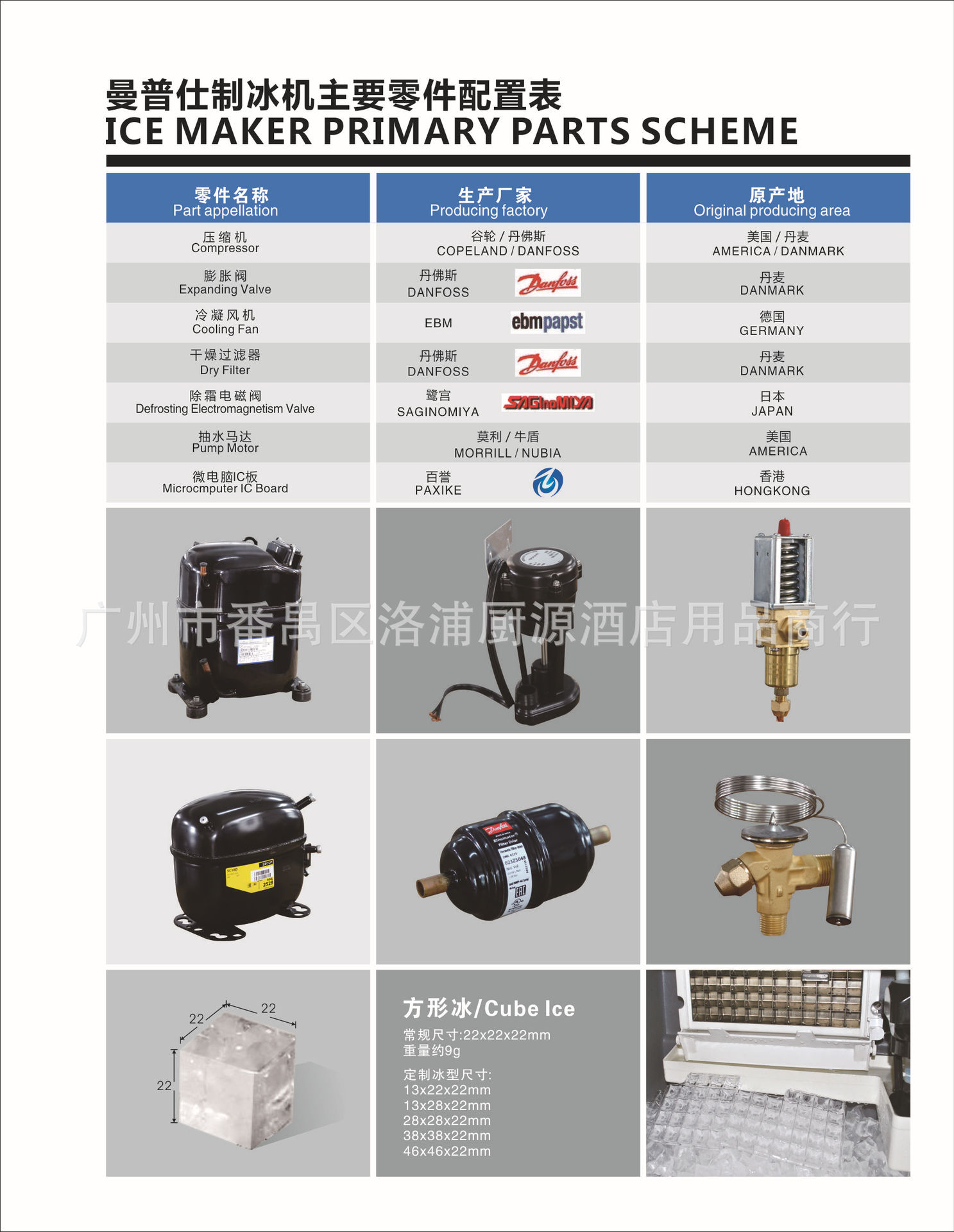 廠家直銷1T300/500/1000KG片冰機 商用片冰機 超市/酒店冰鮮設備