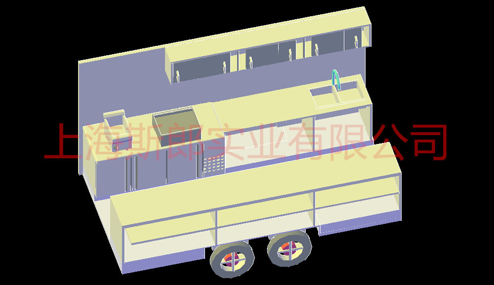 廠家定做 方形牽引小吃車 拖掛美食車 廠家直銷