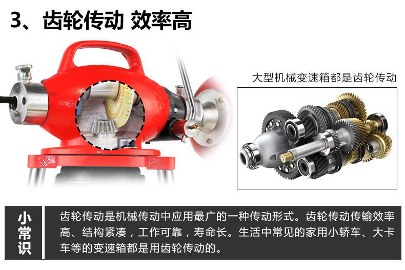 美特佳80型電動管道下水道疏通機500瓦家用經濟型管道清理機