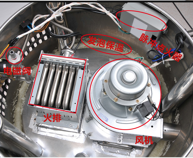 恒杰節能電熱煮面爐商用燃氣湯面爐湯煮面桶麻辣燙爐煮面機商用