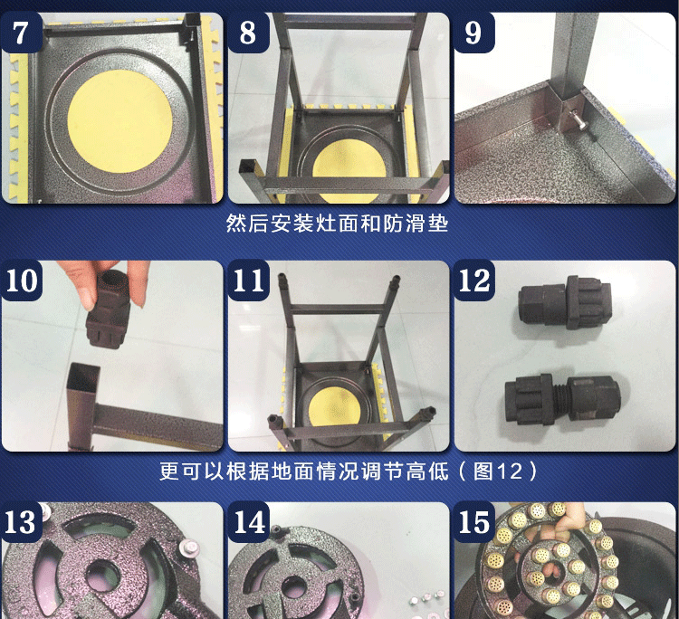 商用猛火溫火多眼低湯灶 燃氣灶矮腳爐單頭爐 熬湯熬粥用