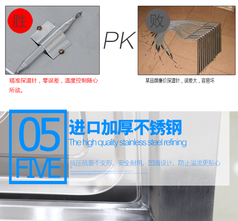 樂創商用電熱保溫售飯臺 不銹鋼湯池 玻璃罩 保溫快餐車 包郵