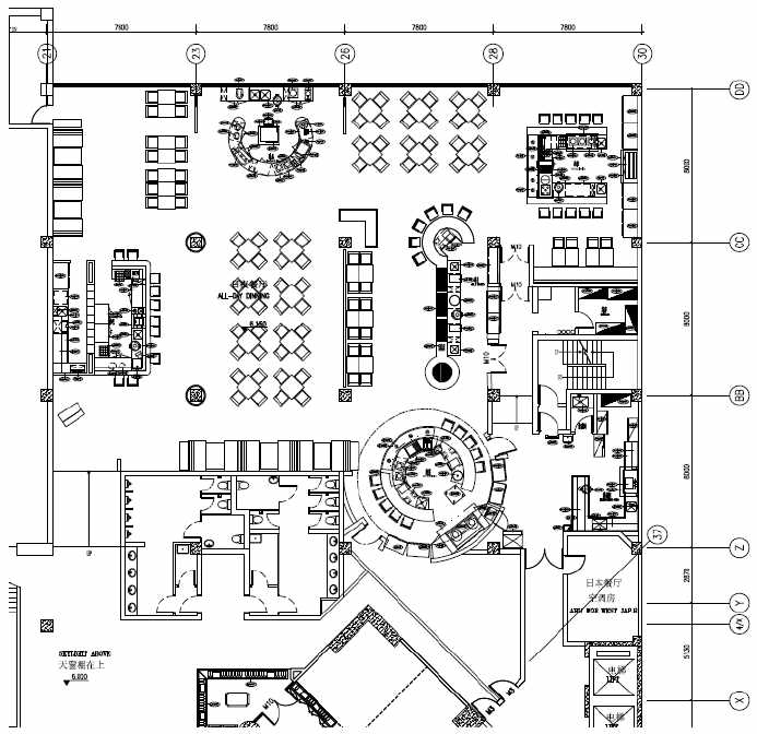 北京金隅喜來登酒店廚房設計